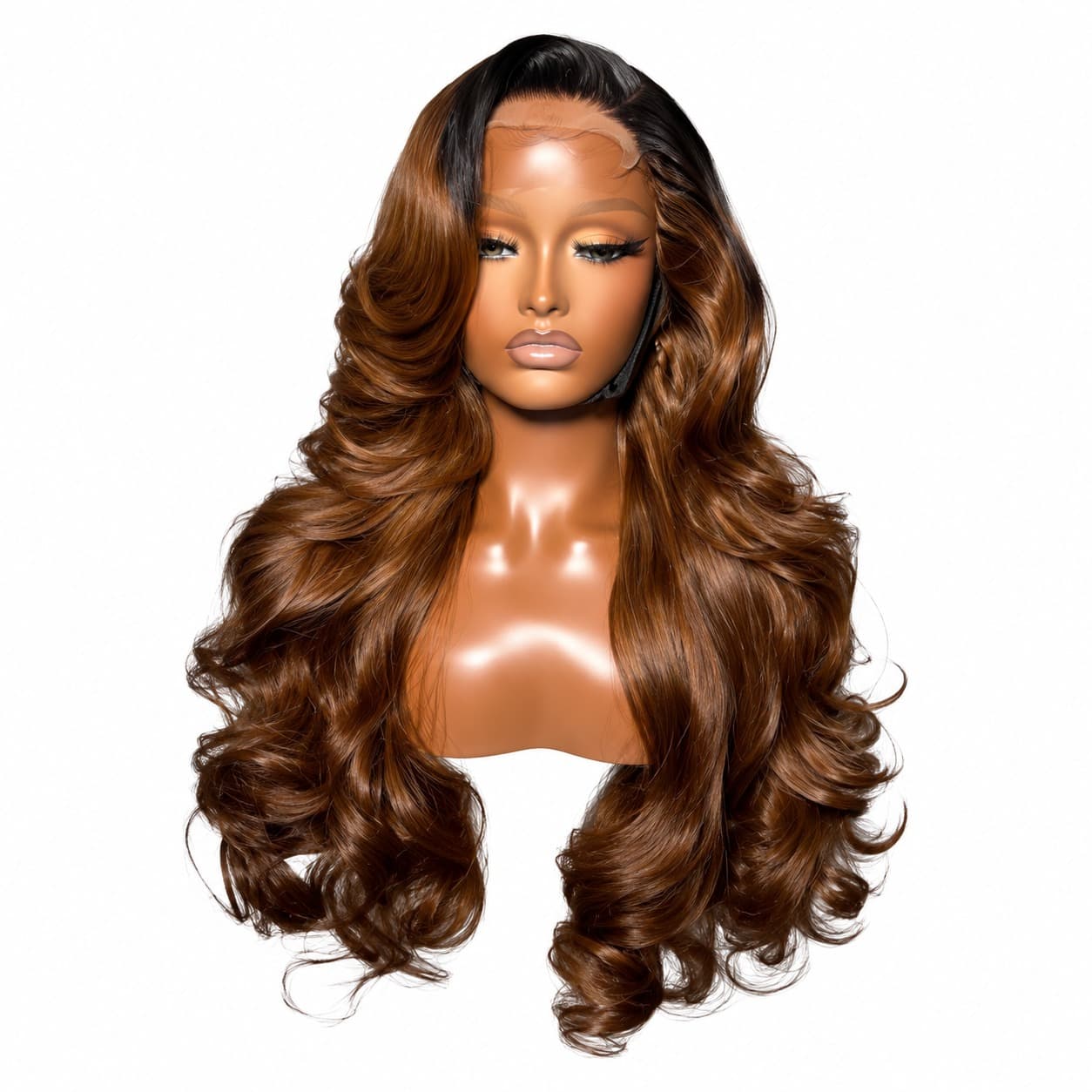 Delux SDD HD 5X5 Closure Bodywave Wig-Col:1b/4