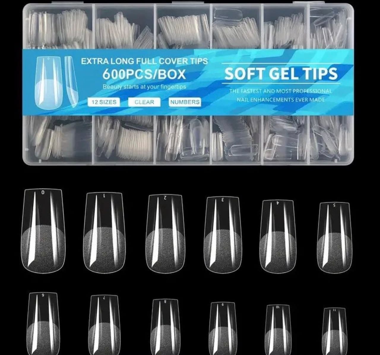 Nail Set Soft Gel Tips
