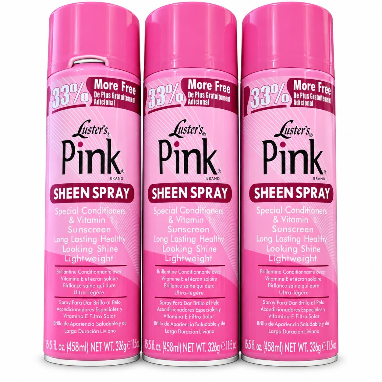 Pink Sheen Spray