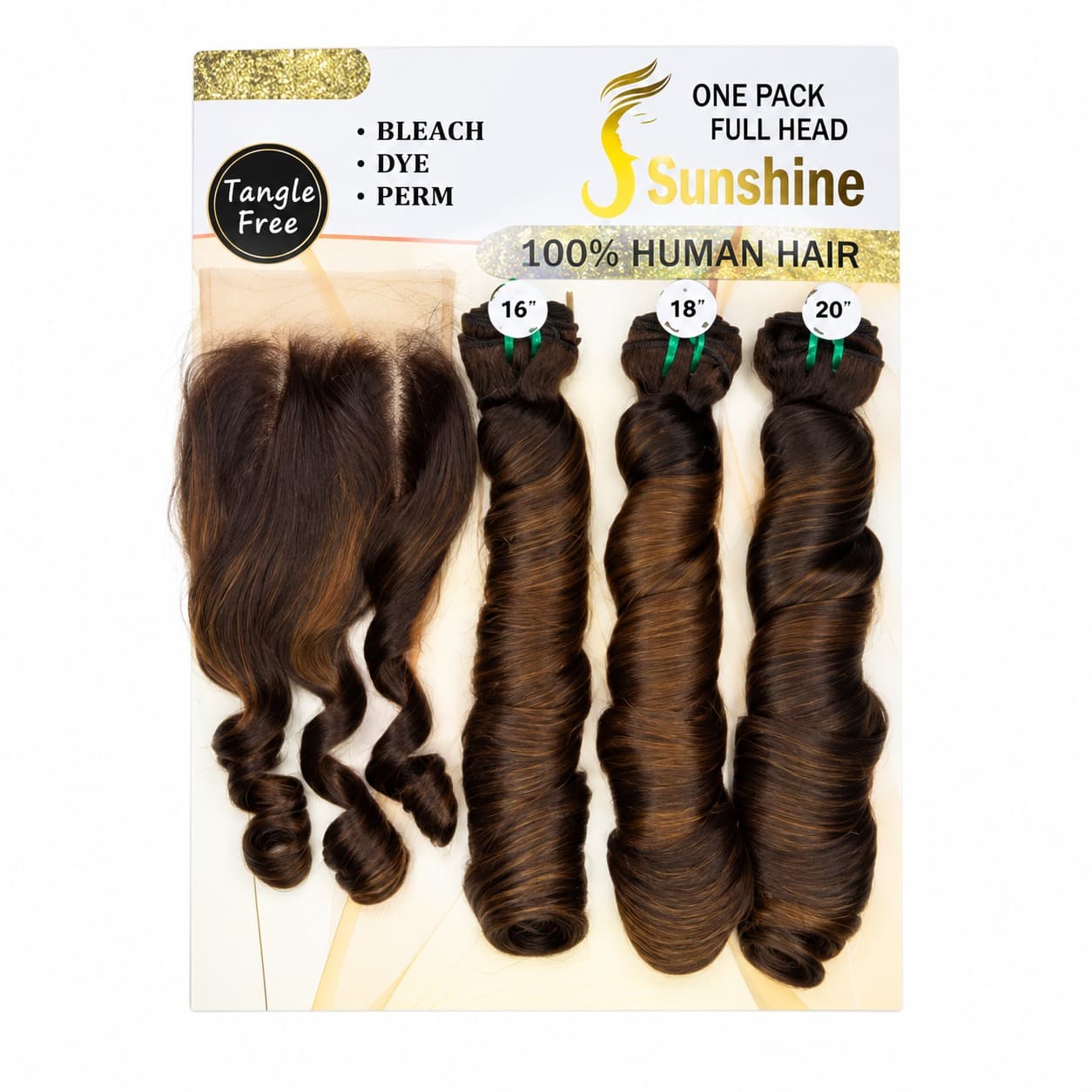 Sunshine DD Romamce +Closure Col T4p/30