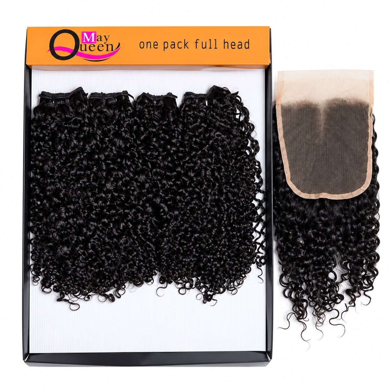 Mayaqueen SDD Pixie Curl +5X5 Closure
