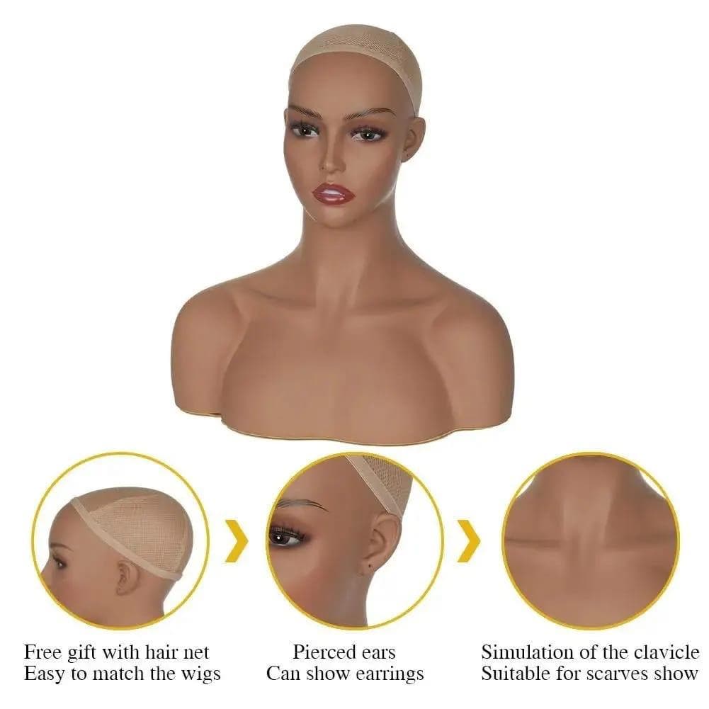 Pierceable Chest Mannequin